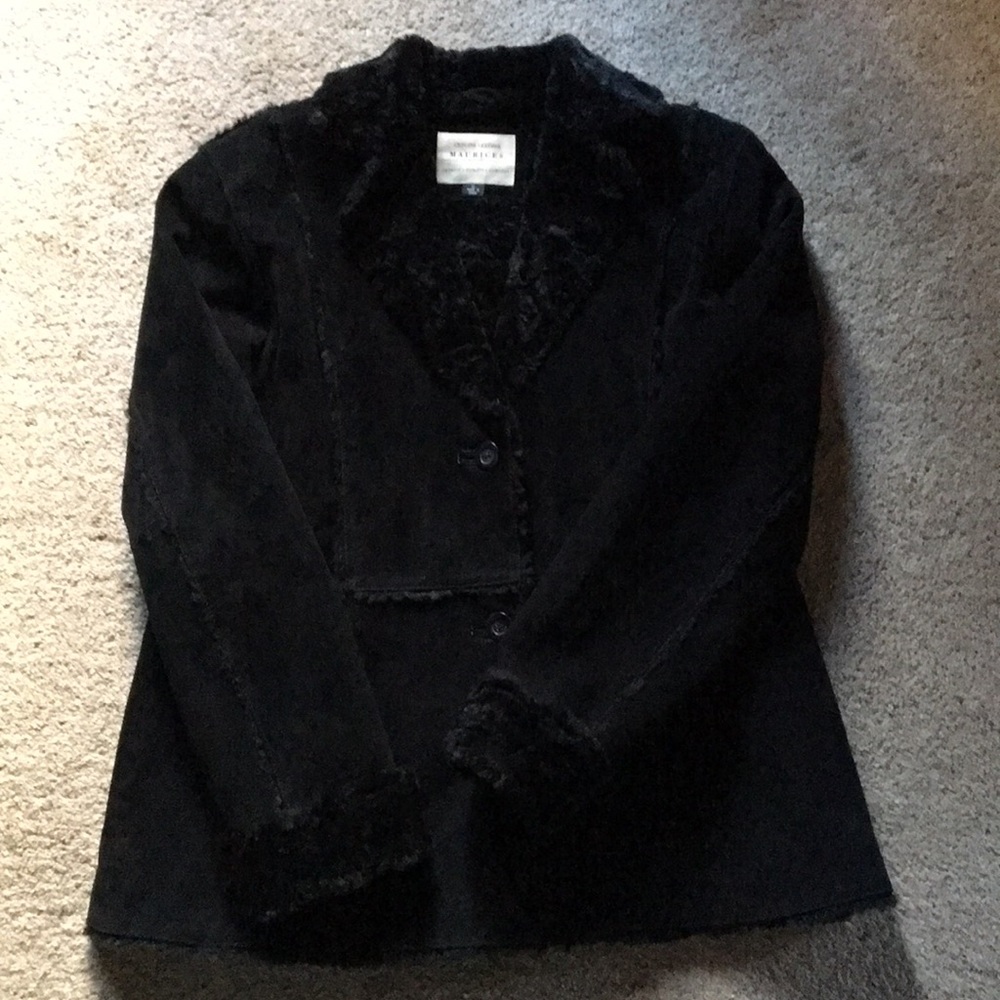 Maurices leather coat